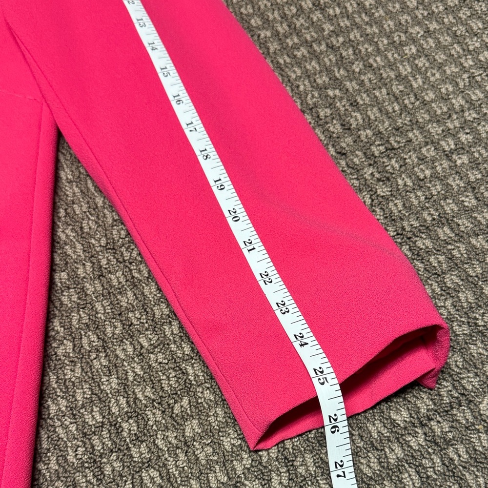 Zara Women's Bright Pink Suit Jacket sz XL - Picture 3 of 5